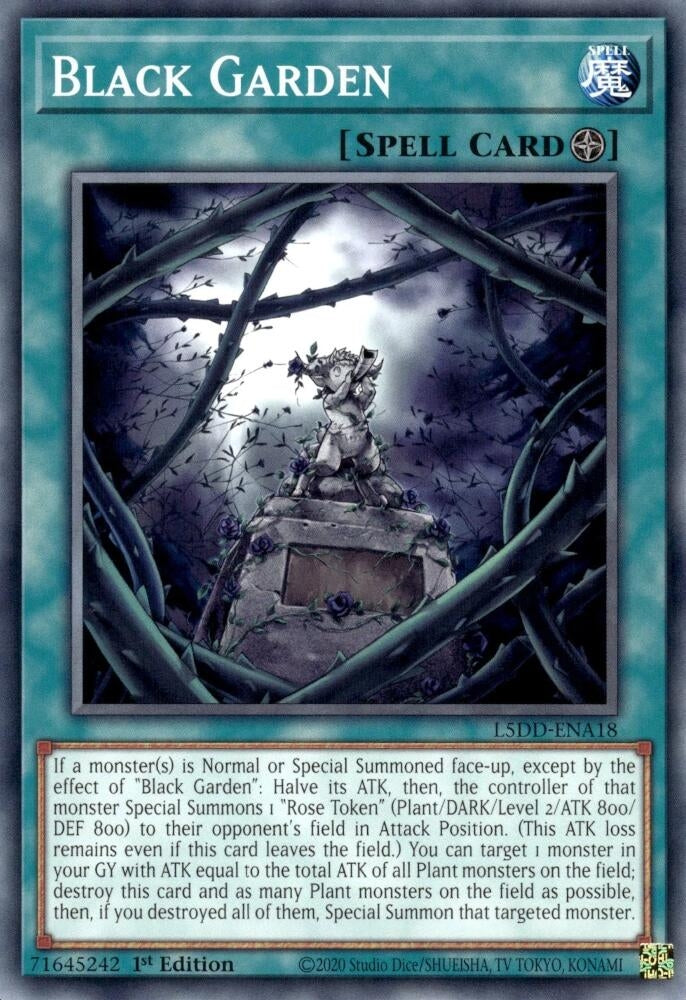 Black Garden (L5DD-ENA18) (Legendary 5D's Decks)