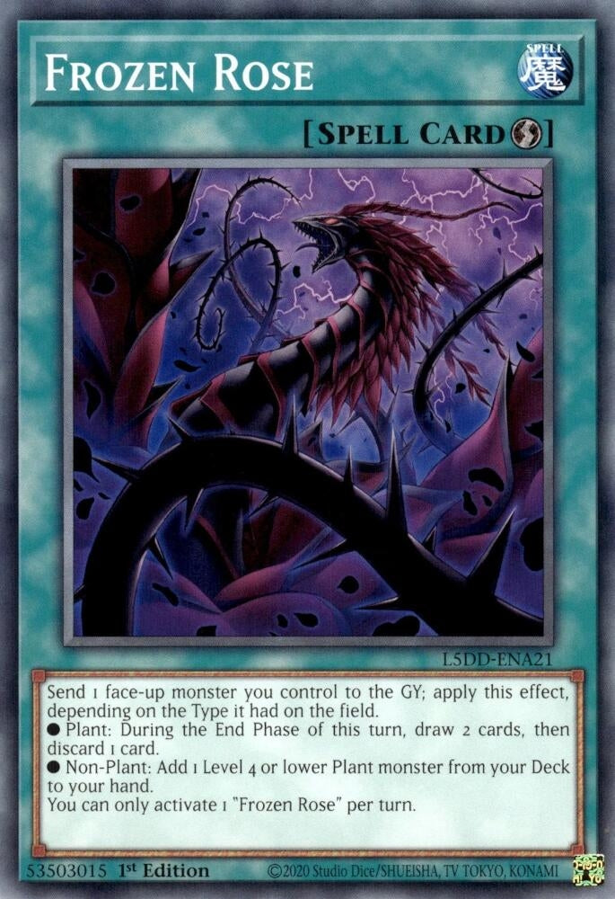 Frozen Rose (L5DD-ENA21) (Legendary 5D's Decks)