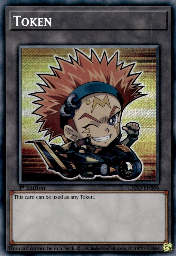 Token (Crow) (L5DD-ENS06) (Legendary 5D's Decks)
