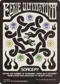 Image for Eerie Ultimatum (Halo Foil) (5) (Secret Lair Countdown Kit) - Magic: The Gathering
