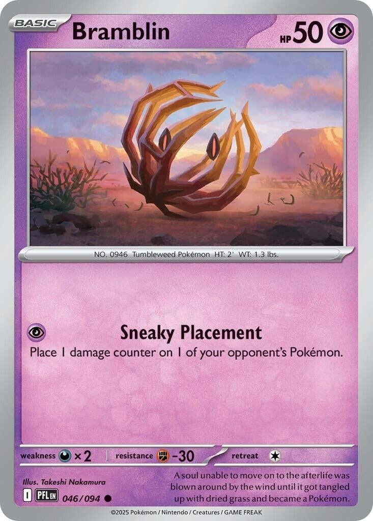 Bramblin (046/094) (ME02: Phantasmal Flames)