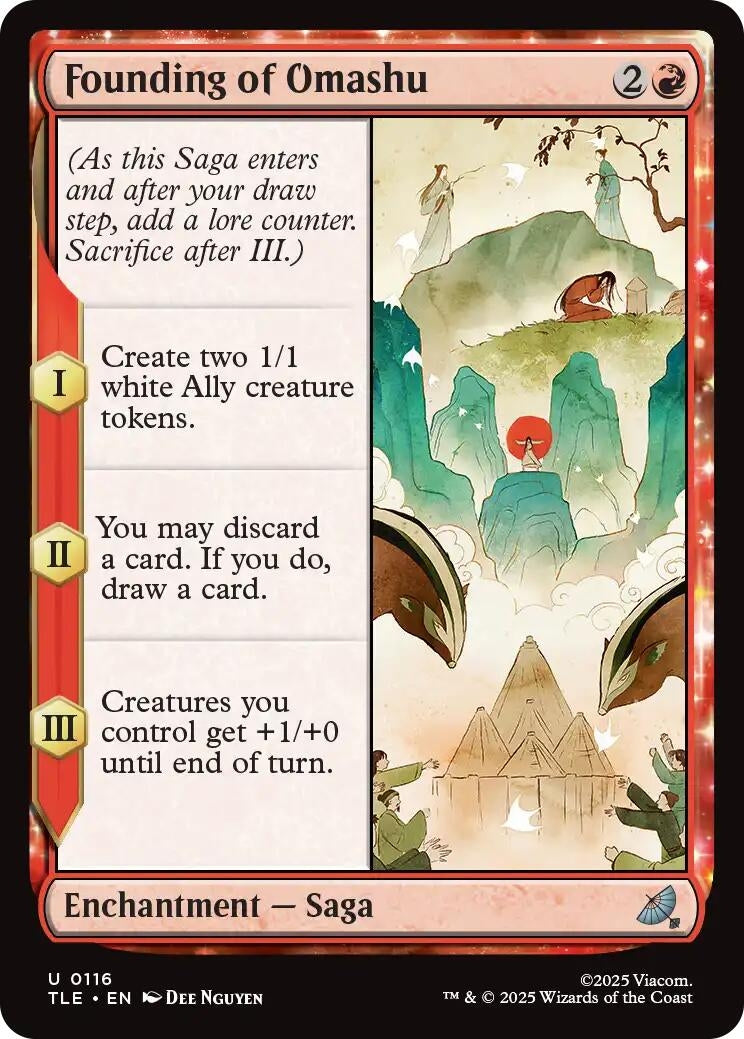Image for Founding of Omashu (116) (Avatar: The Last Airbender: Eternal-Legal) - Magic: The Gathering