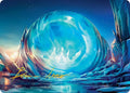 Image for Aang's Iceberg Art Card (Gold-Stamped Signature) (2) (Avatar: The Last Airbender) - Magic: The Gathering