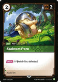 Stalwart Poro (052/298) (Riftbound Organized Play Promotional Cards)
