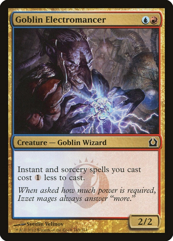 Image for Goblin Electromancer (163) (Return to Ravnica) - Magic: The Gathering