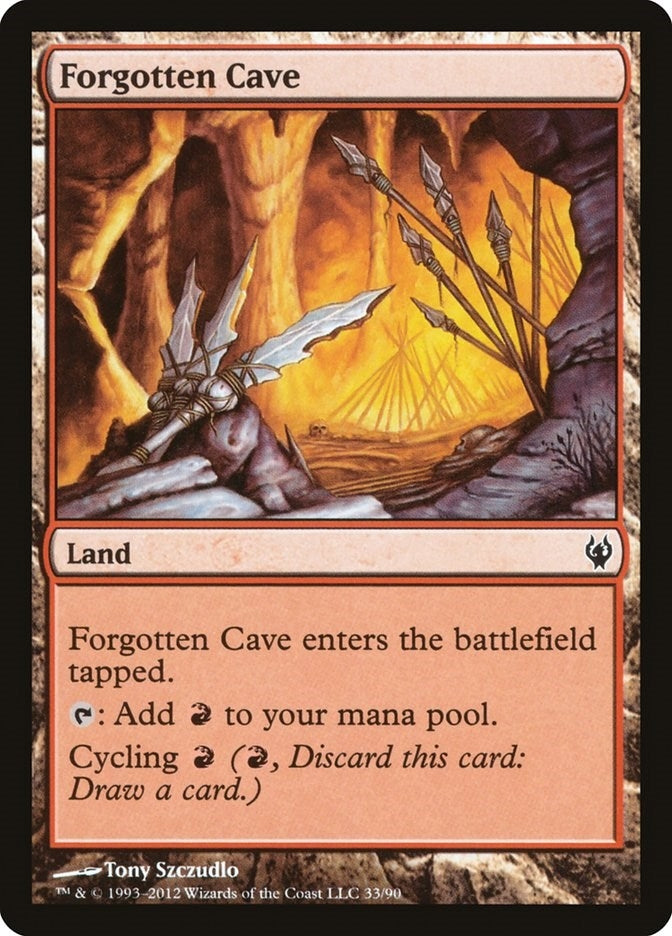 Image for Forgotten Cave (33) (Izzet vs. Golgari) - Magic: The Gathering