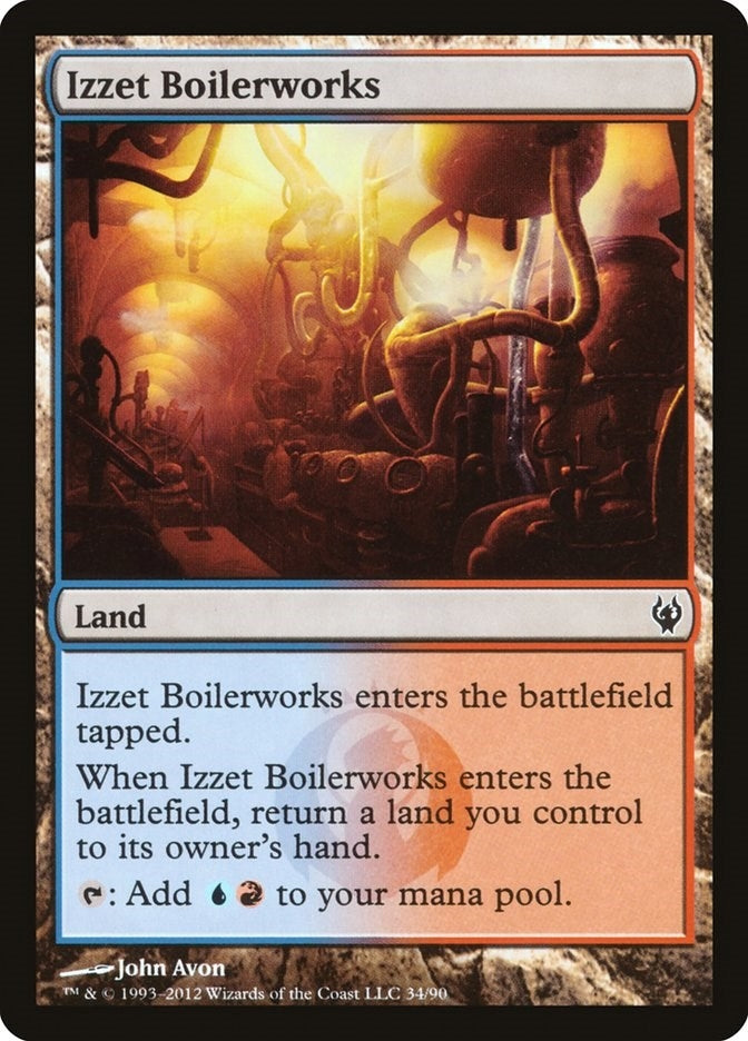 Image for Izzet Boilerworks (34) (Izzet vs. Golgari) - Magic: The Gathering