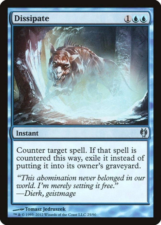 Image for Dissipate (25) (Izzet vs. Golgari) - Magic: The Gathering