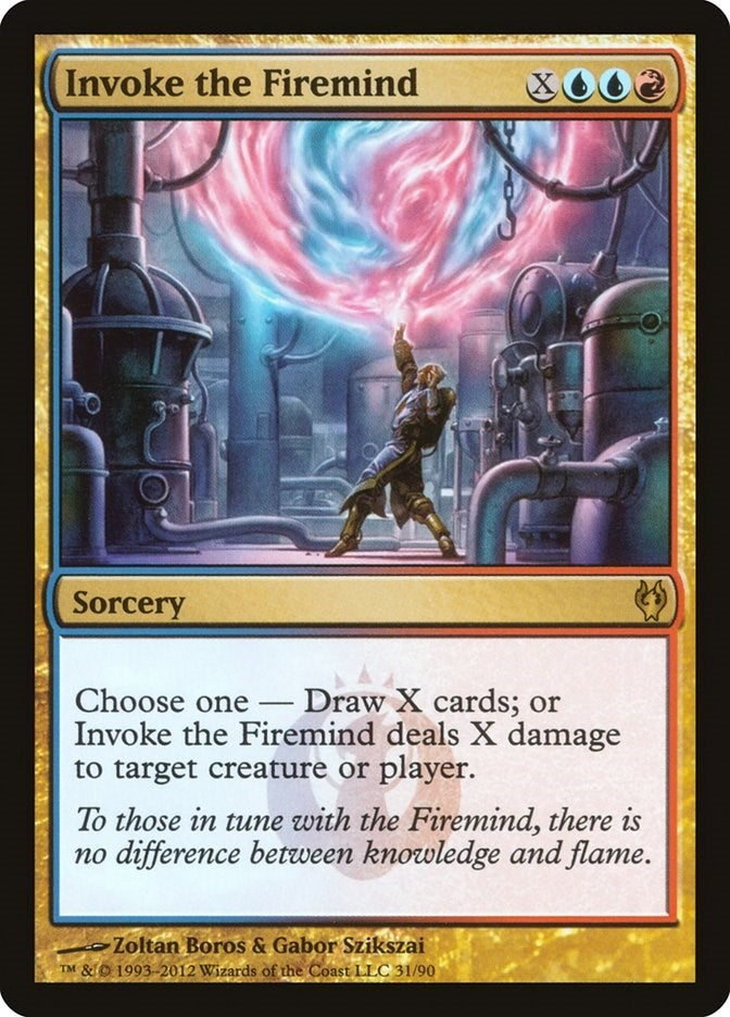 Image for Invoke the Firemind (31) (Izzet vs. Golgari) - Magic: The Gathering
