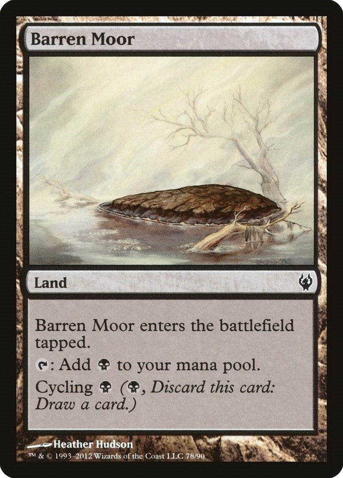 Image for Barren Moor (78) (Izzet vs. Golgari) - Magic: The Gathering