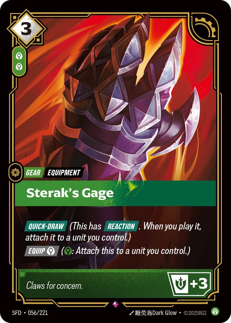 Sterak's Gage (056/221) (Spiritforged)