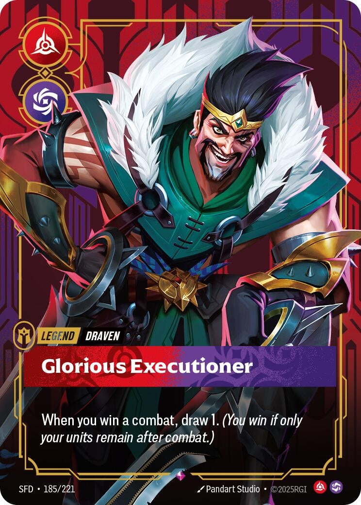 Draven - Glorious Executioner (185/221) (Spiritforged)