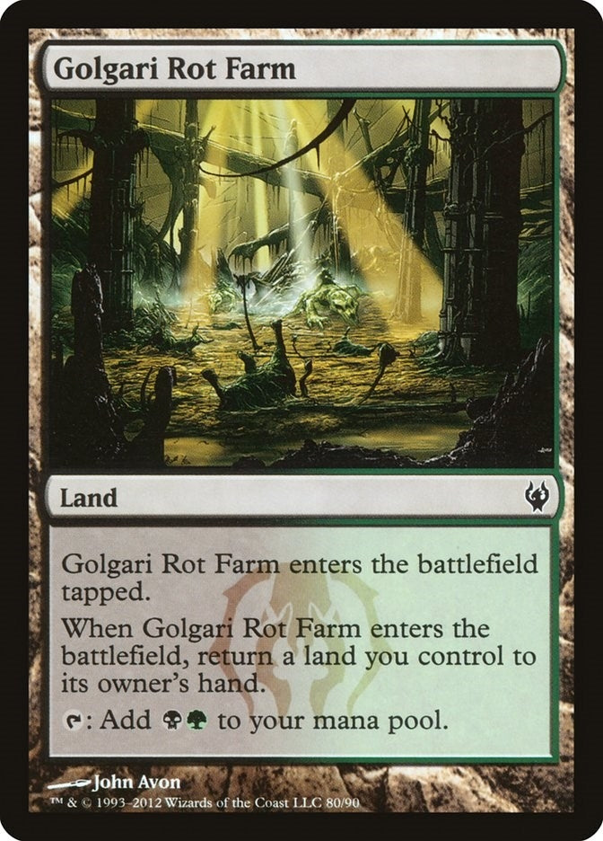 Image for Golgari Rot Farm (80) (Izzet vs. Golgari) - Magic: The Gathering