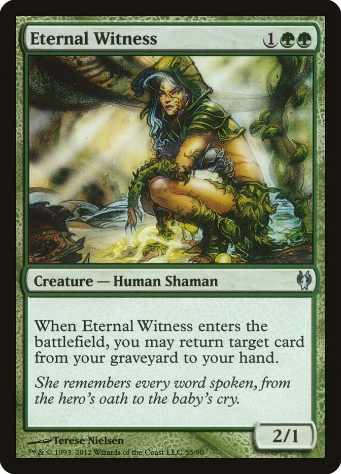 Image for Eternal Witness (55) (Izzet vs. Golgari) - Magic: The Gathering