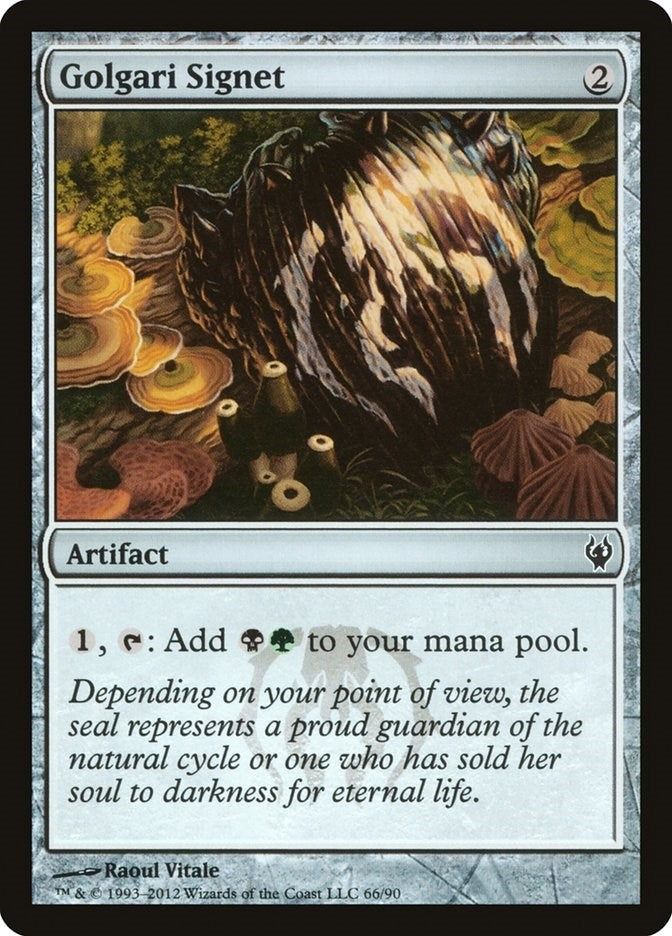 Image for Golgari Signet (66) (Izzet vs. Golgari) - Magic: The Gathering