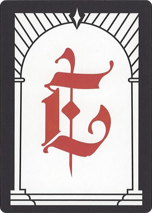 Letter Card - E (Secret Lair Countdown Kit)