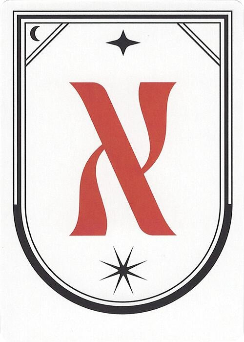 Letter Card - X (Secret Lair Countdown Kit)