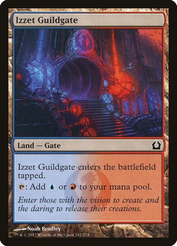 Image for Izzet Guildgate (242) (Return to Ravnica) - Magic: The Gathering