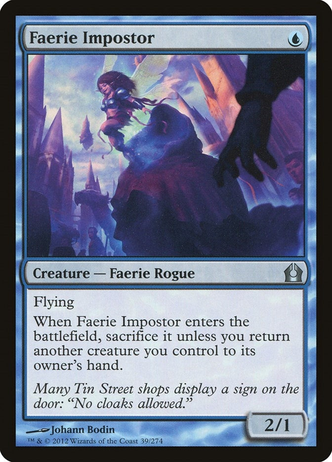 Image for Faerie Impostor (39) (Return to Ravnica) - Magic: The Gathering