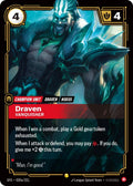 Draven - Vanquisher (Alternate Art) (020a/221) (Spiritforged)