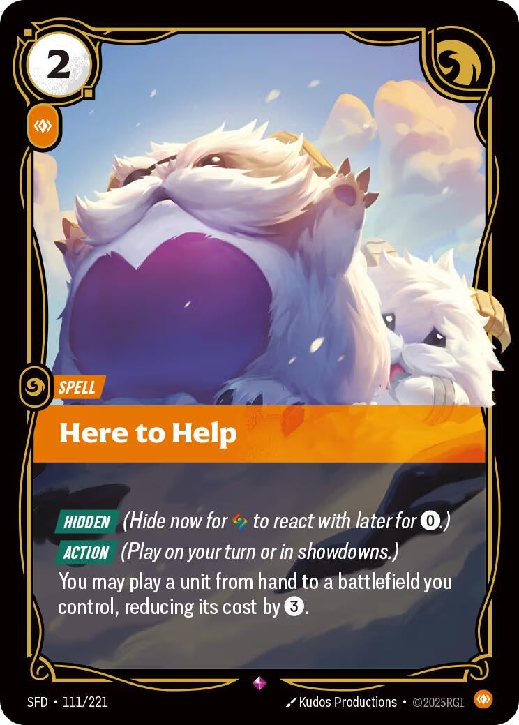 Here to Help (111/221) (Spiritforged)