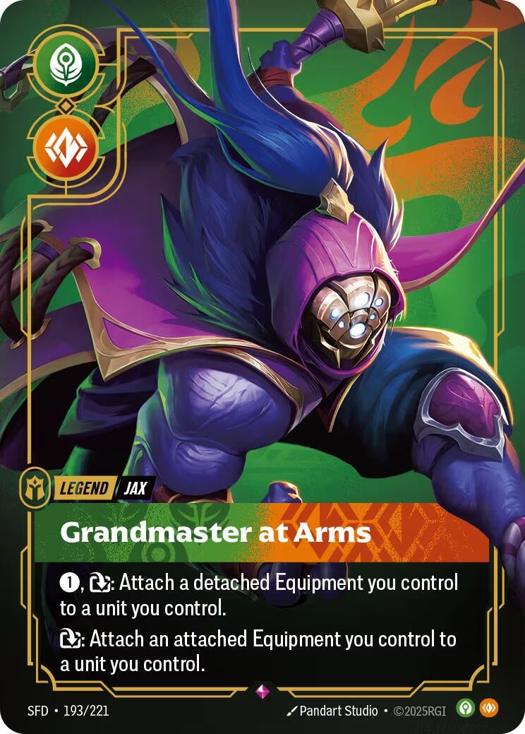 Jax - Grandmaster At Arms (193/221) (Spiritforged)
