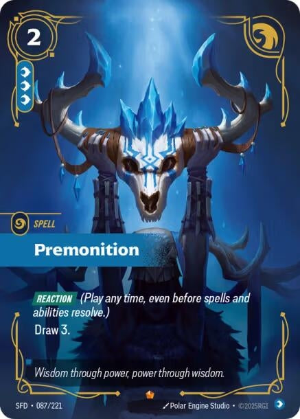 Premonition (087/221) (Spiritforged)