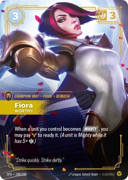 Fiora - Worthy (180/221) (Spiritforged)