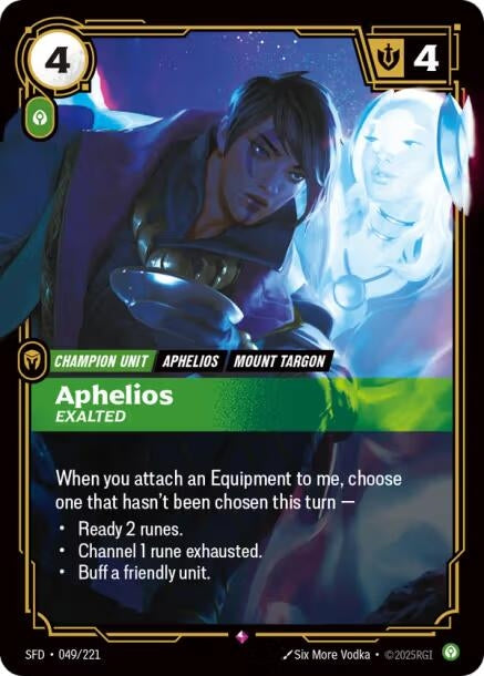 Aphelios - Exalted (049/221) (Spiritforged)
