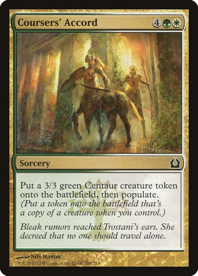 Image for Coursers' Accord (154) (Return to Ravnica) - Magic: The Gathering