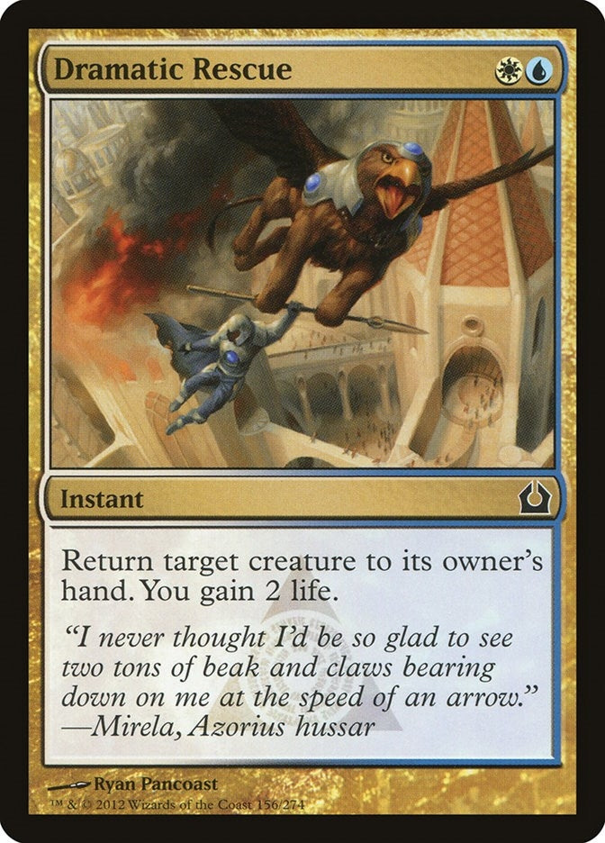 Image for Dramatic Rescue (156) (Return to Ravnica) - Magic: The Gathering