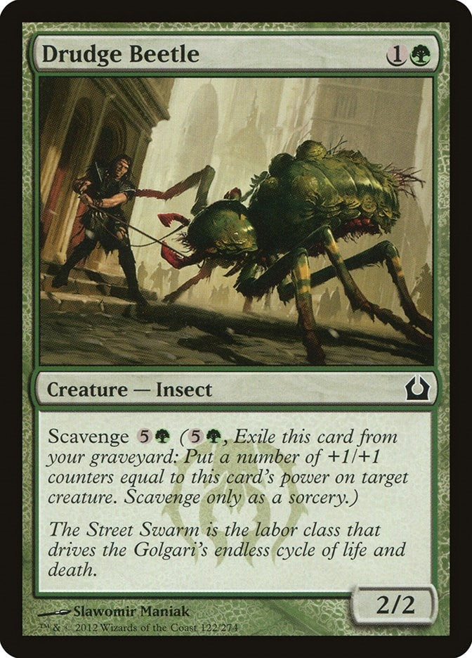 Image for Drudge Beetle (122) (Return to Ravnica) - Magic: The Gathering