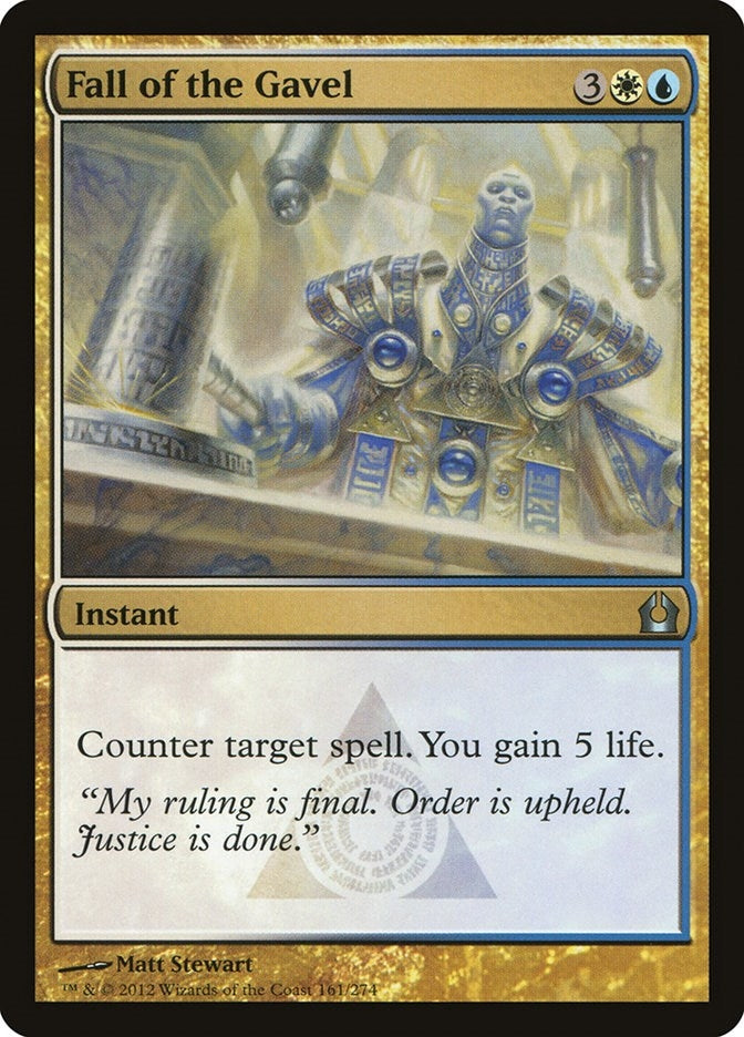 Image for Fall of the Gavel (161) (Return to Ravnica) - Magic: The Gathering
