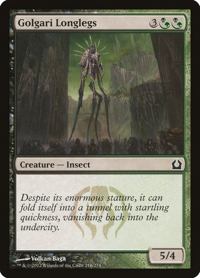 Image for Golgari Longlegs (216) (Return to Ravnica) - Magic: The Gathering