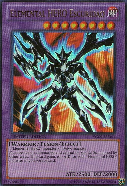 Image for Elemental HERO Escuridao (YG09-EN001) - YuGiOh