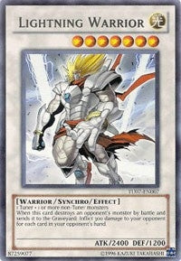Image for Lightning Warrior (TU07-EN007) (TU07) - YuGiOh