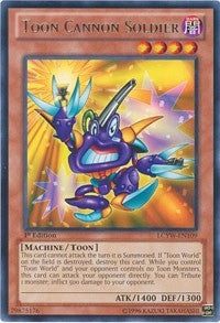 Image for Toon Cannon Soldier (LCYW-EN109) (LC03) - YuGiOh