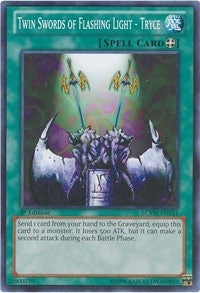 Image for Twin Swords of Flashing Light - Tryce (LCYW-EN141) (LC03) - YuGiOh