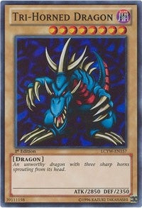 Image for Tri-Horned Dragon (LCYW-EN157) (LC03) - YuGiOh