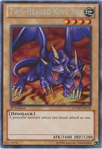Image for Two-Headed King Rex (LCYW-EN158) (LC03) - YuGiOh