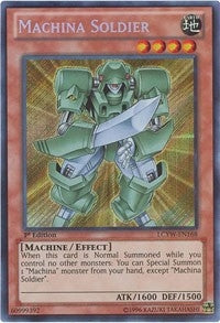Image for Machina Soldier (LCYW-EN168) (LC03) - YuGiOh