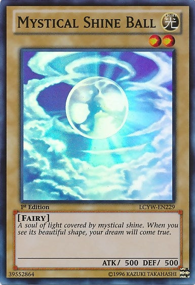 Image for Mystical Shine Ball (LCYW-EN229) (LC03) - YuGiOh