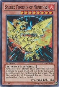 Image for Sacred Phoenix of Nephthys (LCYW-EN259) (LC03) - YuGiOh