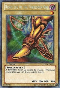 Image for Right Leg of the Forbidden One (LCYW-EN302) (LC03) - YuGiOh