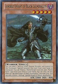 Image for Ignoble Knight of Black Laundsallyn (ABYR-EN000) (ABYR) - YuGiOh