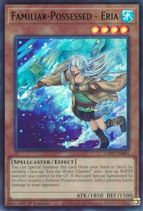 Familiar-Possessed - Eria (CH02-EN005) (THE CHRONICLES DECK: Spirit Charmers (All-Foil Edition))
