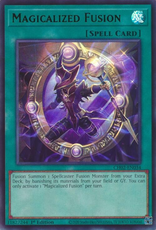 Magicalized Fusion (CH02-EN034) (THE CHRONICLES DECK: Spirit Charmers (All-Foil Edition))