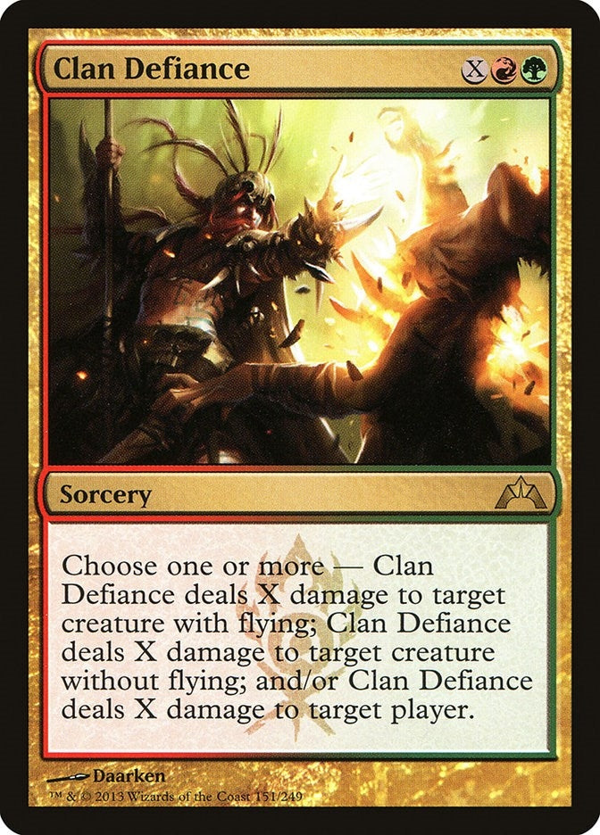 Image for Clan Defiance (151) (Gatecrash) - Magic: The Gathering