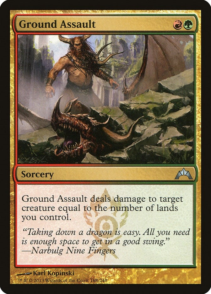 Image for Ground Assault (168) (Gatecrash) - Magic: The Gathering