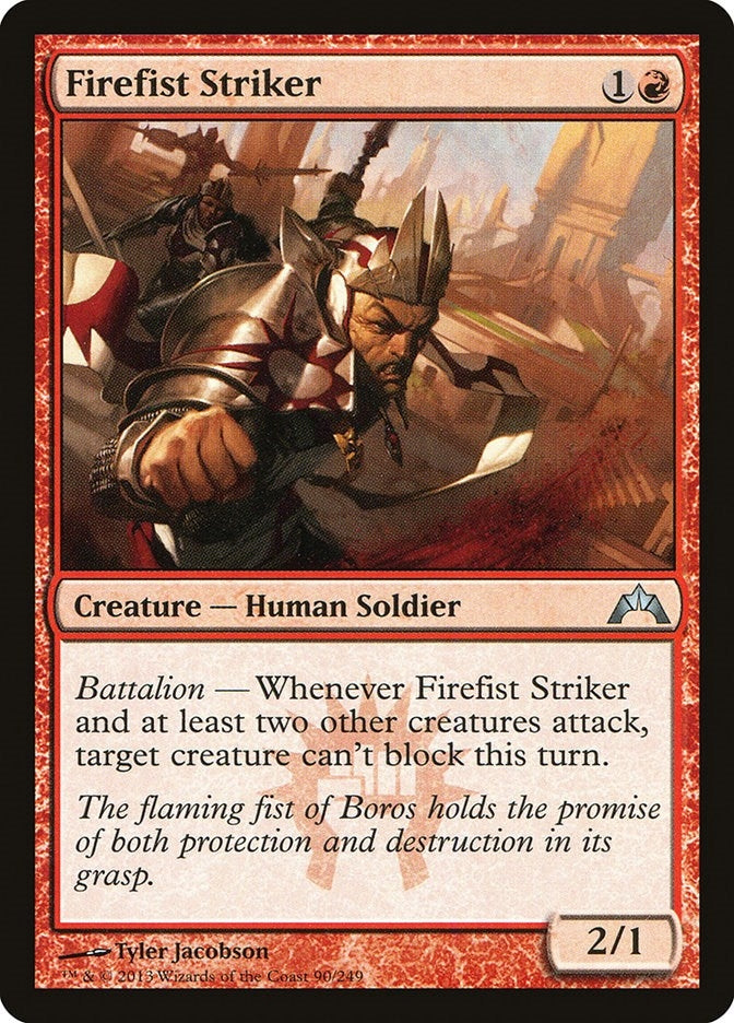 Image for Firefist Striker (90) (Gatecrash) - Magic: The Gathering